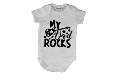 My Dad Rocks - Guitar - Baby Grow