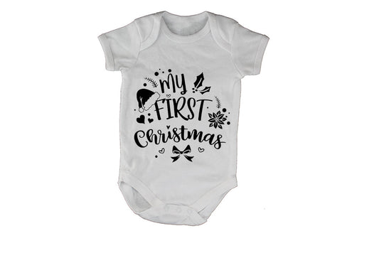 My First Christmas - Festive - Baby Grow