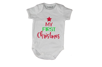 My First Christmas - Tree Design - Baby Grow