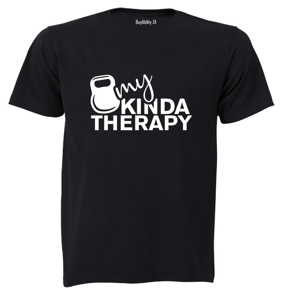 My Kinda Therapy - Kettlebell - Adults - T-Shirt