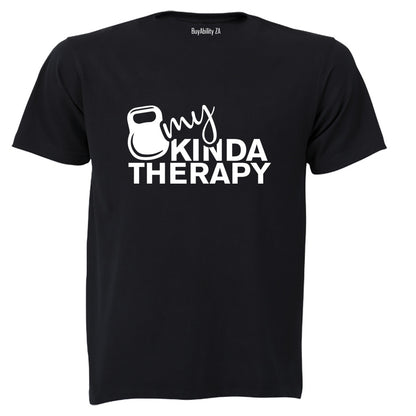 My Kinda Therapy - Kettlebell - Adults - T-Shirt