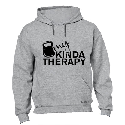 My Kinda Therapy - Kettlebell - Hoodie