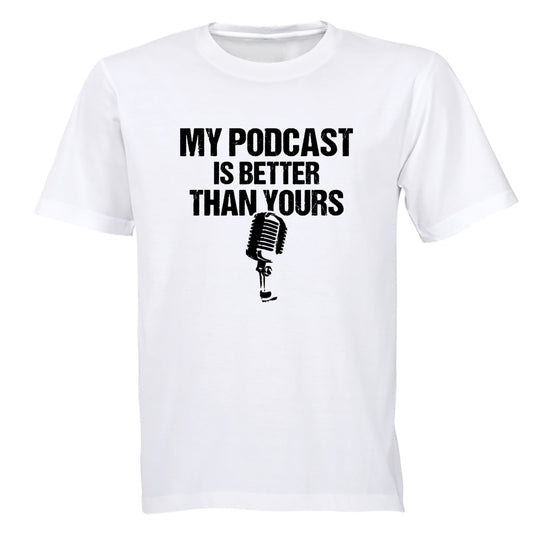 My Podcast - Adults - T-Shirt - BuyAbility South Africa
