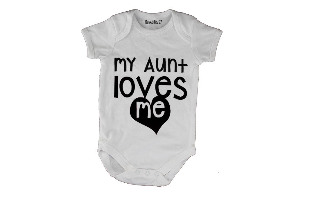 My Aunt Loves Me - Baby Grow