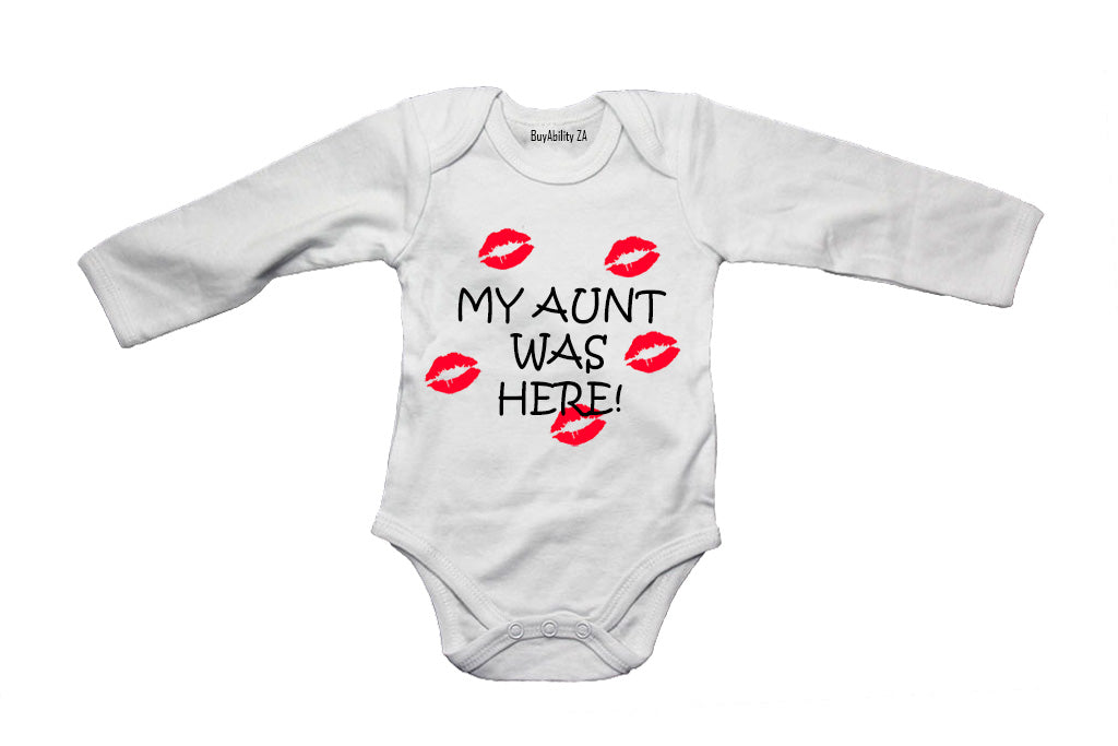 My Aunt Was Here! - Baby Grow