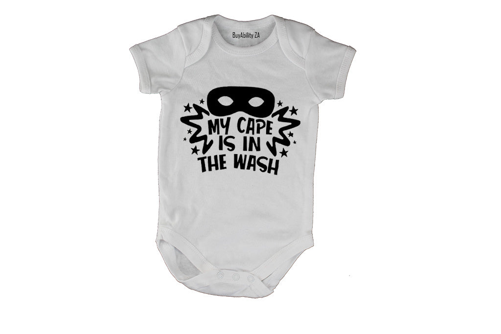 My Cape is in the Wash - Baby Grow