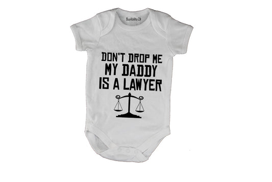 My DADDY Is A Lawyer - Baby Grow
