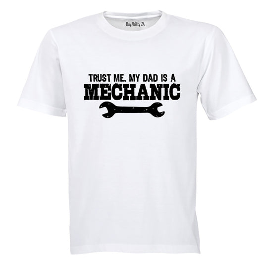 My DAD is a Mechanic - Kids T-Shirt