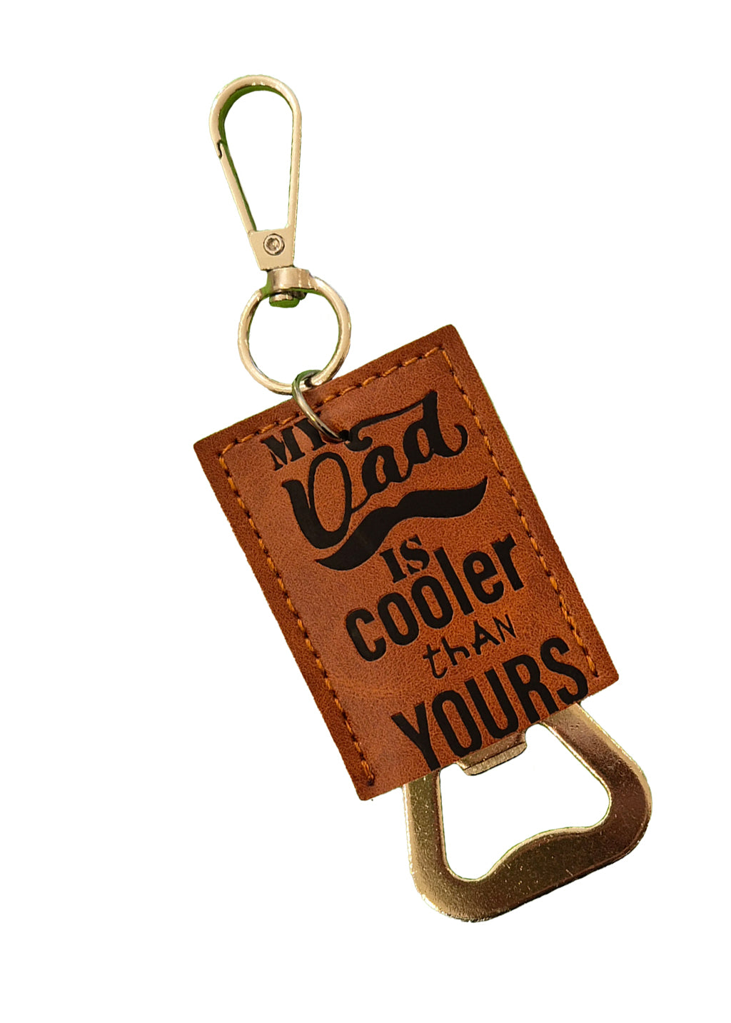My Dad Is Cooler - Bottle Opener Key Ring