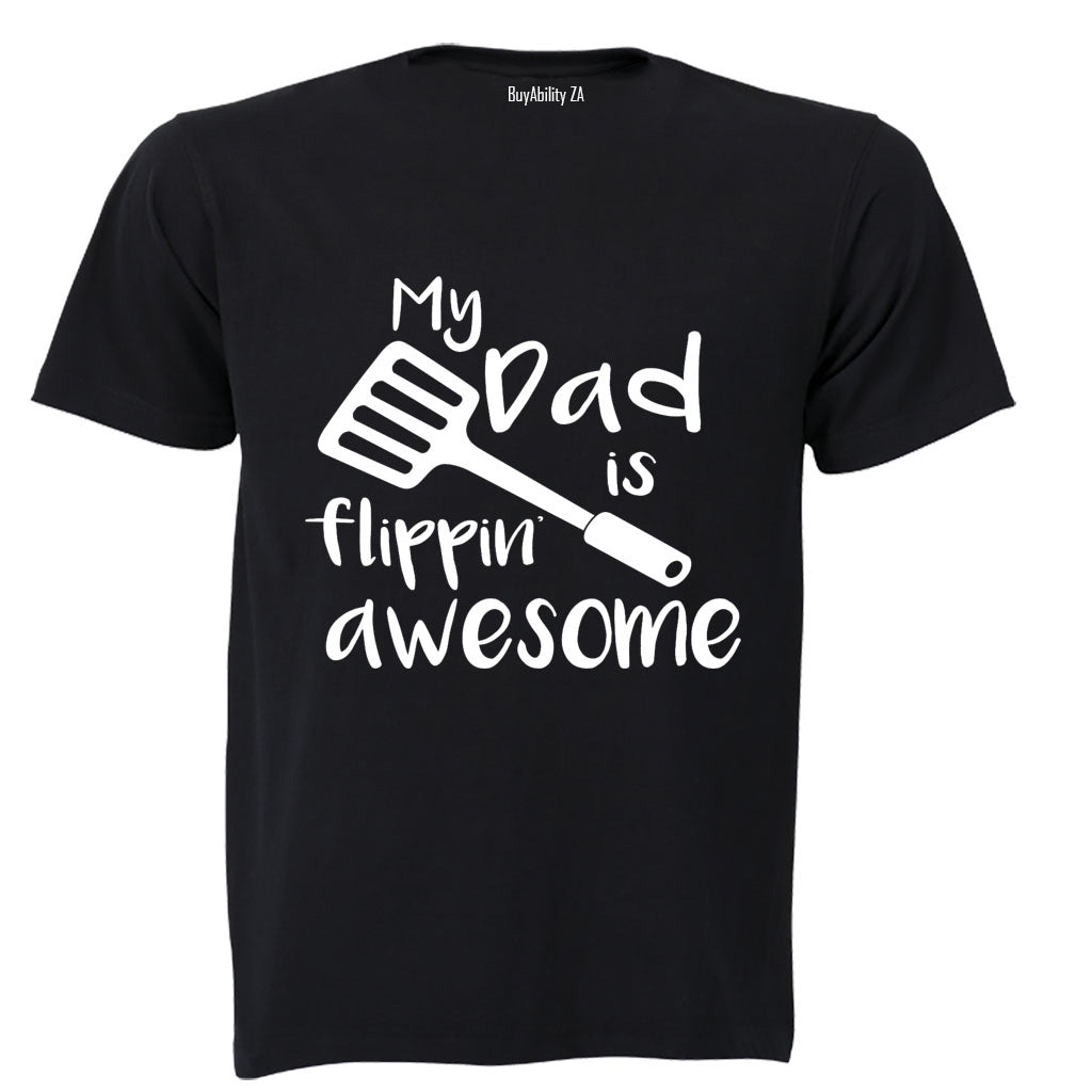 My Dad is Flippin' Awesome - Kids T-Shirt