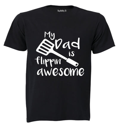 My Dad is Flippin' Awesome - Kids T-Shirt