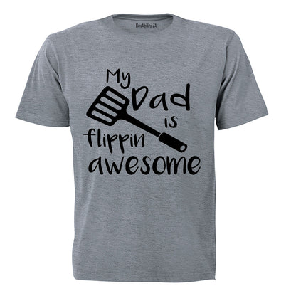 My Dad is Flippin' Awesome - Kids T-Shirt