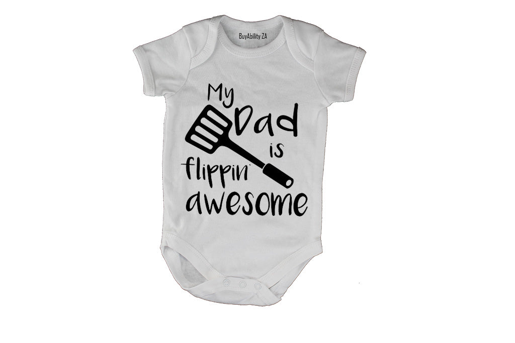 My Dad is Flippin' Awesome - Baby Grow