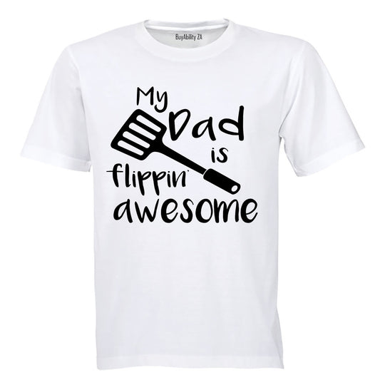 My Dad is Flippin' Awesome - Kids T-Shirt