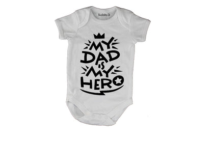 My Dad is My Hero - Baby Grow