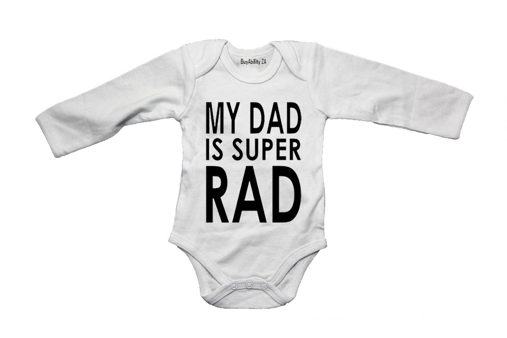 My Dad is Super Rad - Baby Grow