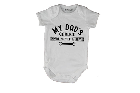 My Dad's Garage! - Baby Grow