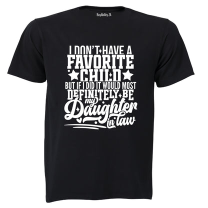My Daughter In-Law - Adults - T-Shirt - BuyAbility South Africa