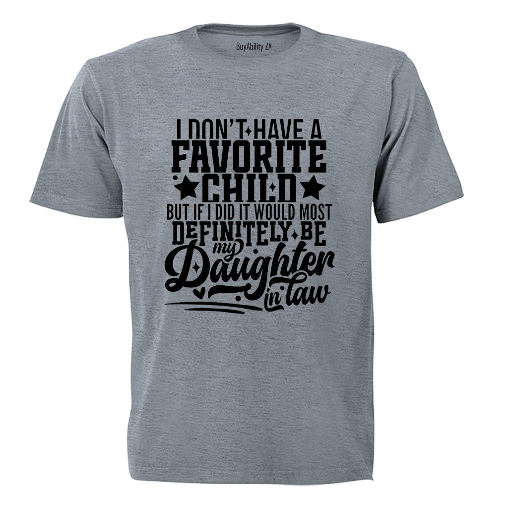 My Daughter In-Law - Adults - T-Shirt - BuyAbility South Africa