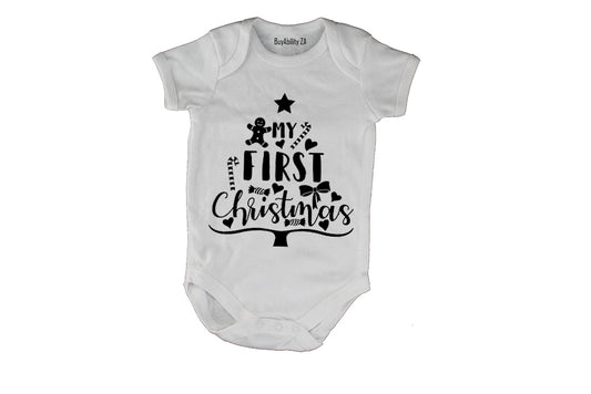 My First Christmas - Christmas Things - Baby Grow