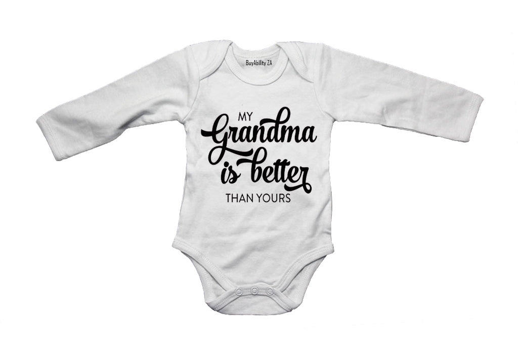 My Grandma is Better than Yours - Baby Grow