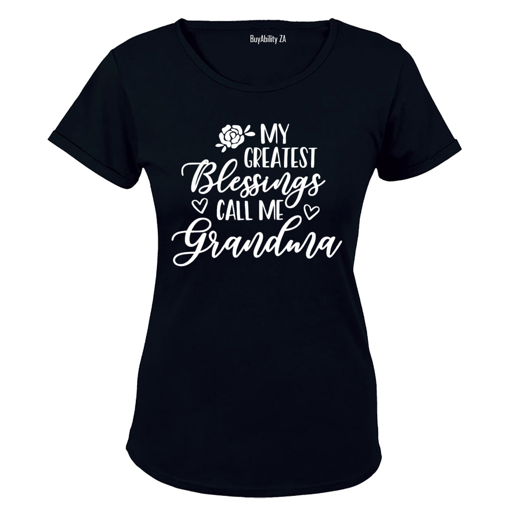 My Greatest Blessings Call Me Grandma - Ladies - T-Shirt