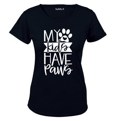 My Kids have Paws - Ladies - T-Shirt
