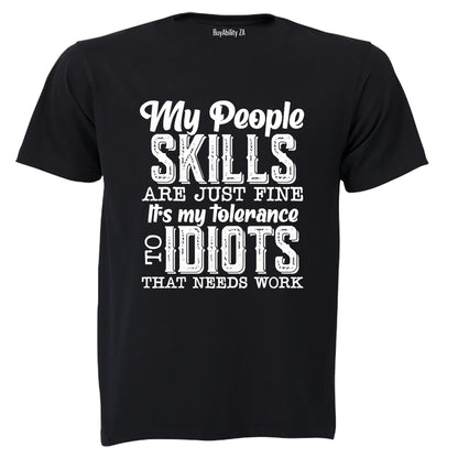 My People Skills - Adults - T-Shirt - BuyAbility South Africa