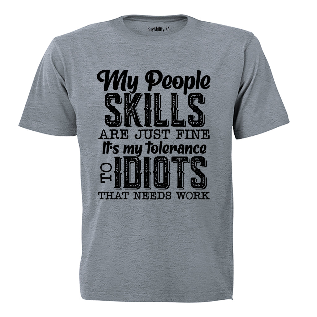 My People Skills - Adults - T-Shirt - BuyAbility South Africa