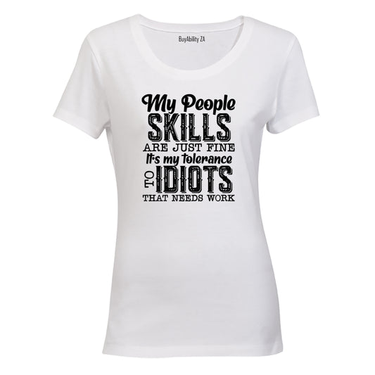 My People Skills - Ladies - T-Shirt - BuyAbility South Africa