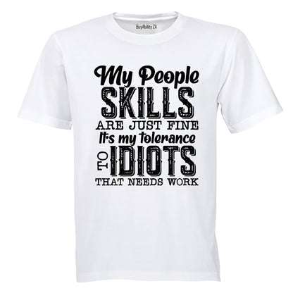 My People Skills - Adults - T-Shirt - BuyAbility South Africa