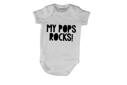 My Pops Rocks - Baby Grow