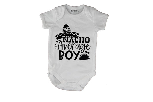 Nacho Average Boy - Baby Grow