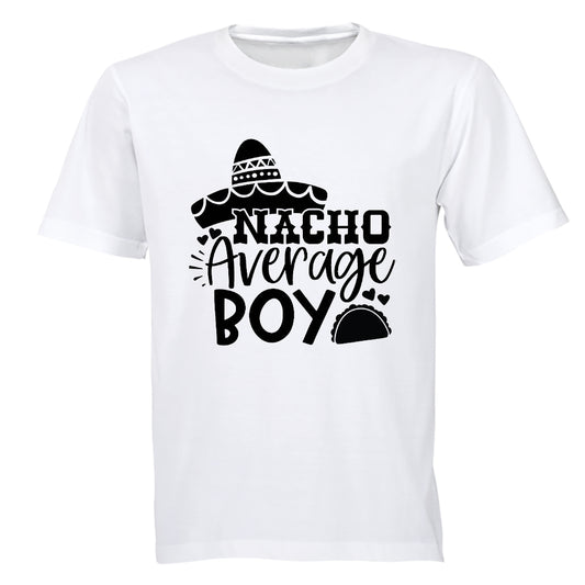 Nacho Average Boy - Kids T-Shirt - BuyAbility South Africa