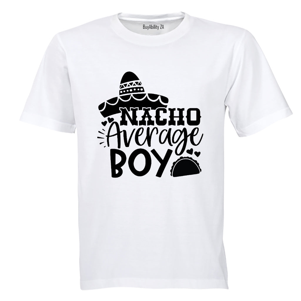 Nacho Average Boy - Kids T-Shirt