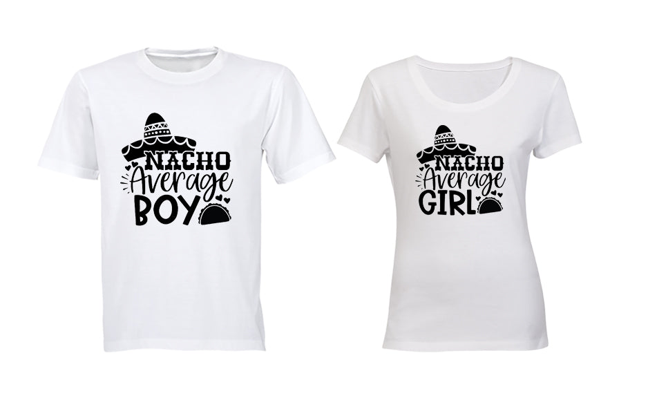 Nacho Average Boy & Girl - Couples Tees
