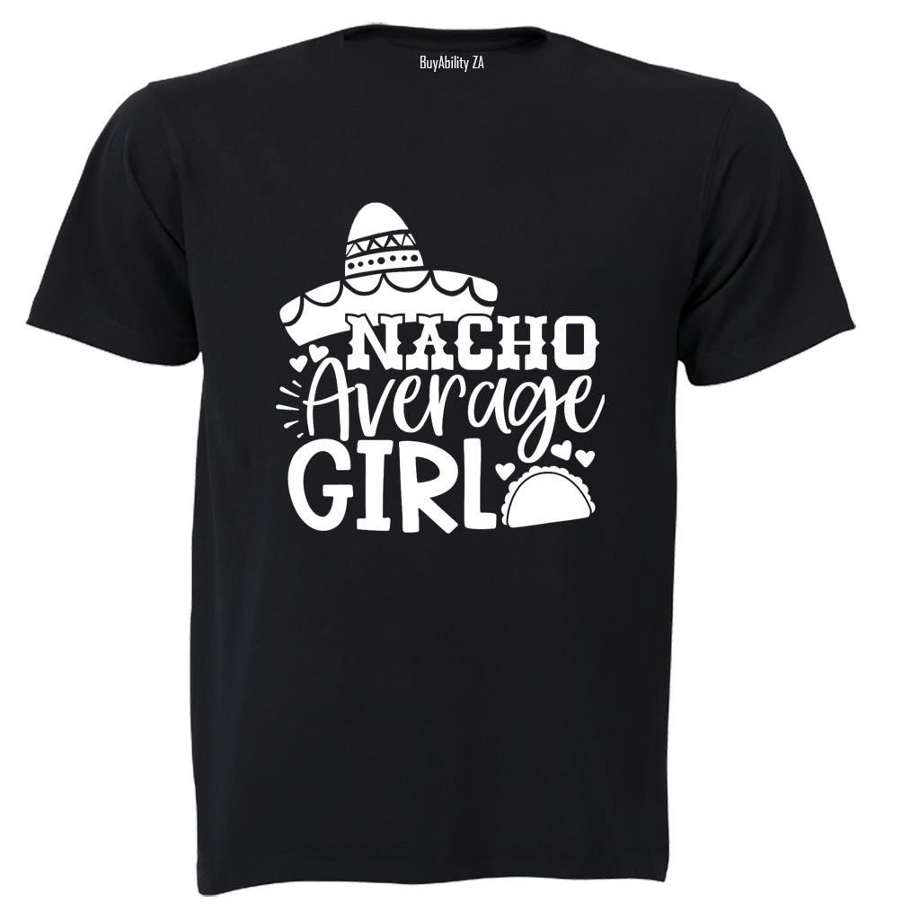 Nacho Average Girl - Kids T-Shirt