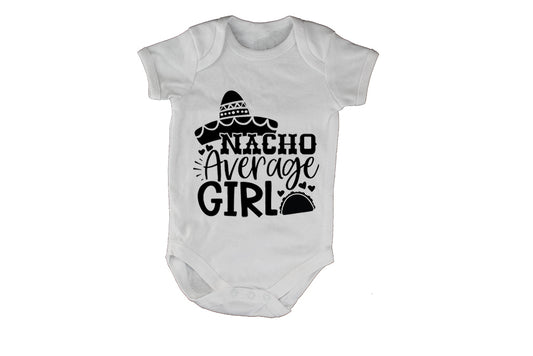 Nacho Average Girl - Baby Grow - BuyAbility South Africa