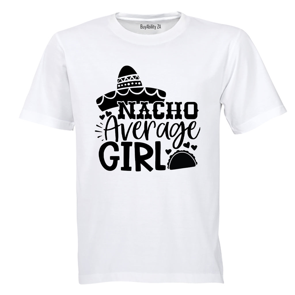 Nacho Average Girl - Kids T-Shirt