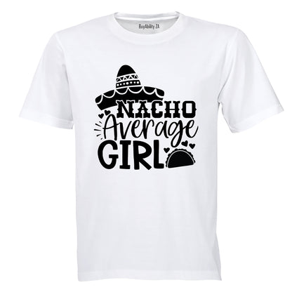 Nacho Average Girl - Kids T-Shirt