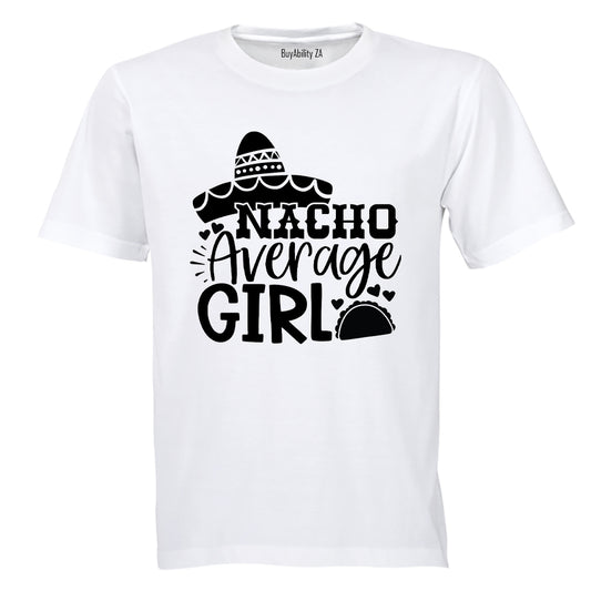 Nacho Average Girl - Kids T-Shirt