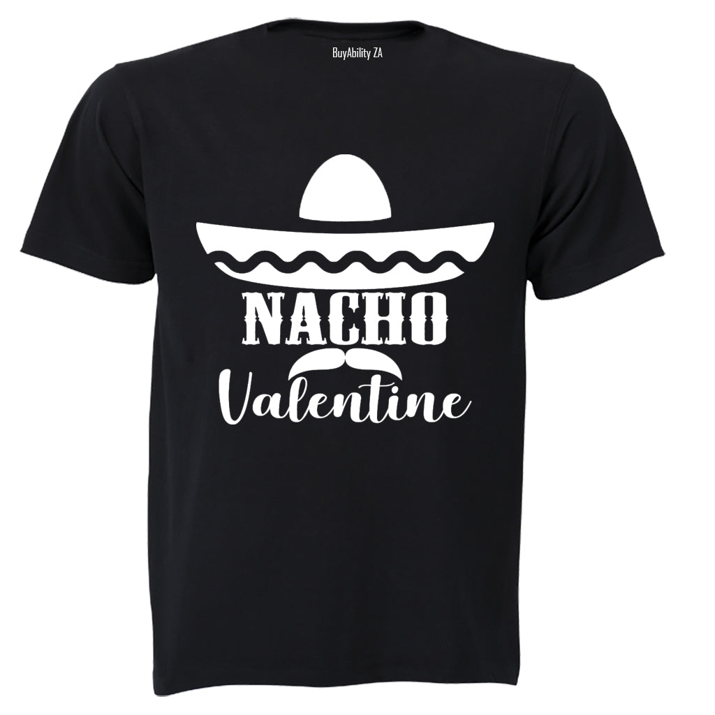 Nacho Valentine - Mustache - Adults - T-Shirt