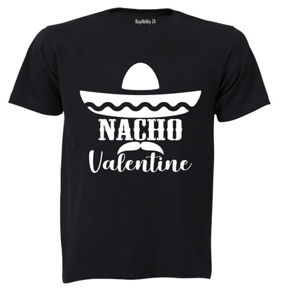 Nacho Valentine - Mustache - Adults - T-Shirt