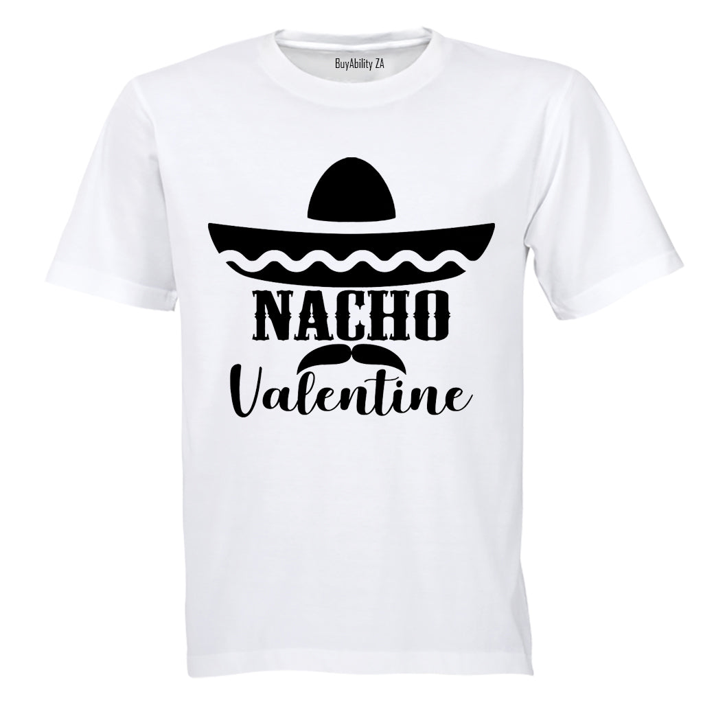 Nacho Valentine - Mustache - Adults - T-Shirt