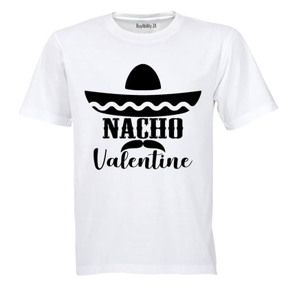 Nacho Valentine - Mustache - Adults - T-Shirt