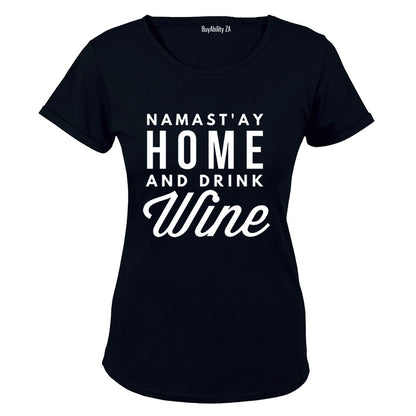 Namast'ay Home - Ladies - T-Shirt - BuyAbility