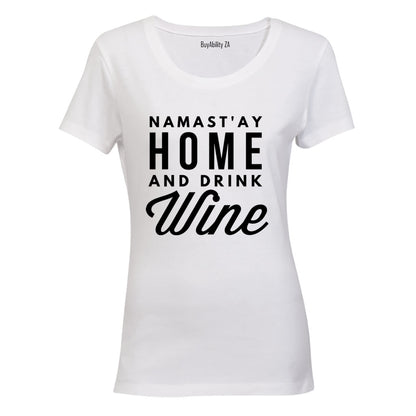 Namast'ay Home - Ladies - T-Shirt - BuyAbility