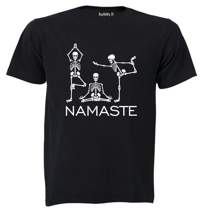 Namaste - Skeletons - Adults - T-Shirt