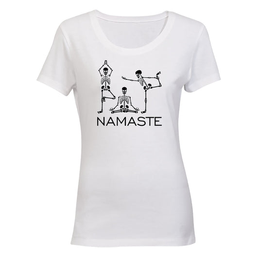 Namaste - Skeletons - Ladies - T-Shirt - BuyAbility South Africa
