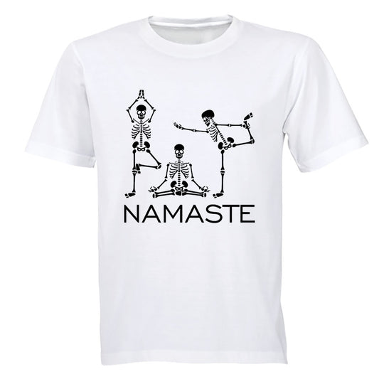 Namaste - Skeletons - Adults - T-Shirt - BuyAbility South Africa